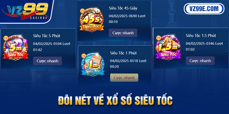 Đôi nét về xổ số siêu tốc